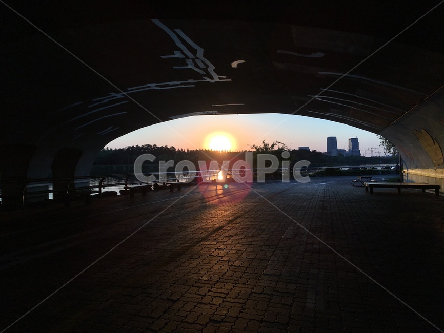 일산호수공원,호수,풍경,lake,해질녘,park,도시,풍경,city,landscape,path,통로,walkway,보도,flare,플레어,light,빛,building,건물,bridge,다리,sidewalk,pavement,포장