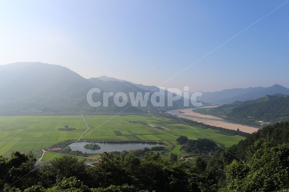 하동,부부송,섬진강,연못,동정호,평사리,강,산,river,mountain,pond,자연,자연,풍경,nature,landscape,outdoors,옥외,scenery
