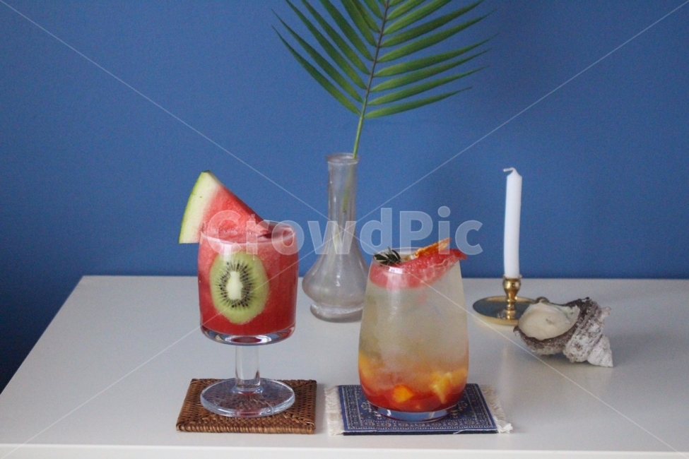 부산카페,수박키위주스,인테리어카페,인테리어,야자수,음료수,drink,beverage,인테리어,실내디자인,interior design