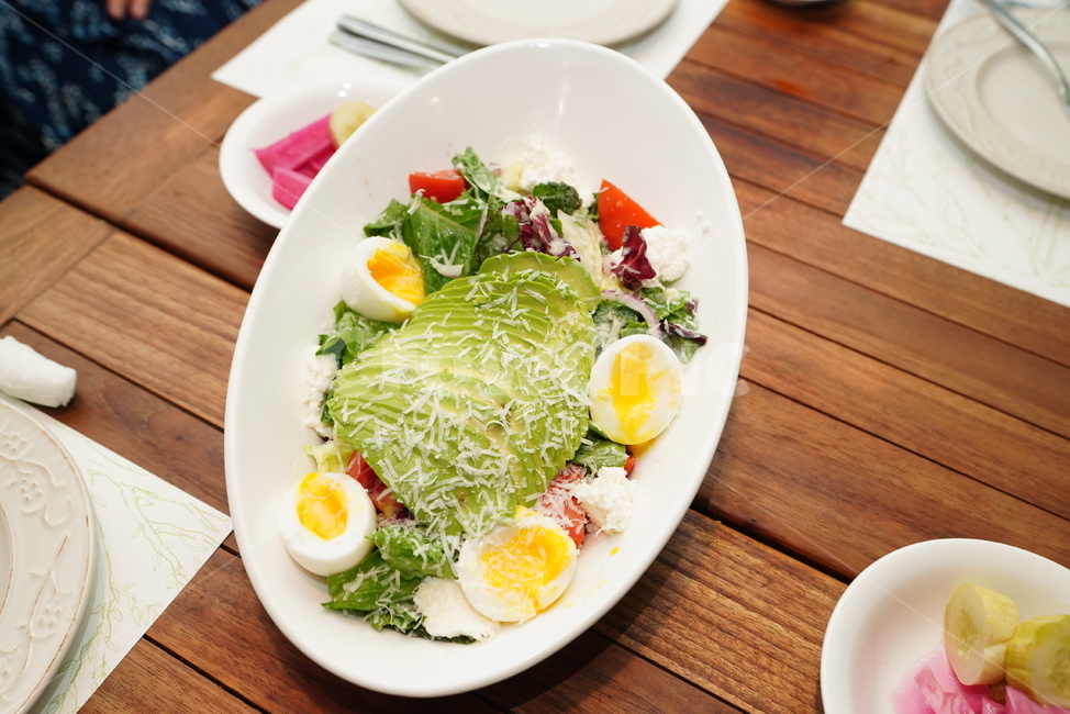 샐러드,계란,달걀,아보카도,salad,접시,음식,푸드,채소,야채,food,egg,음식,식재료,요리,food,cook,meal,dishes,food reserves