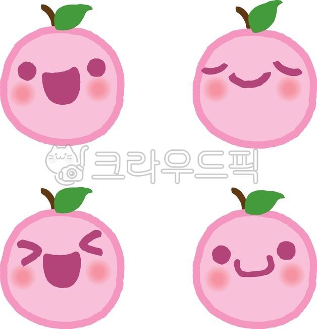 캐릭터,과일캐릭터,복숭아,캐릭터표정,복숭아캐릭터,이모티콘,아이콘,복숭아아이콘,과일이모티콘,과일아이콘,스티커,과일스티커,귀여운캐릭터,과일,어린이,어린이집,교육