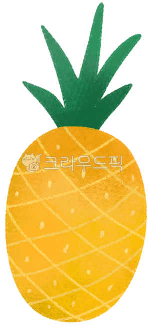 Pineapple,tropical fruit,fruit,fruit illustration,tropical,southern fruit,summer fruit,summer illustration,tropical mood,refreshing,yellow,yellow tone,green,vivid color,warm color,cute illustration,hand drawing,drawing,simple design,min