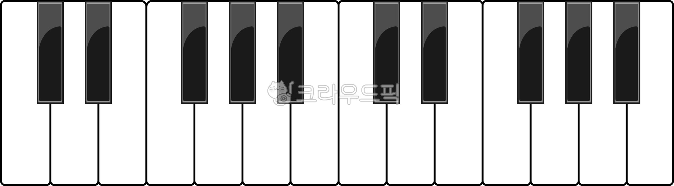 피아노, piano, 건반, 음악, 연주, 사진,이미지,일러스트,캘리그라피 - Bivid작가