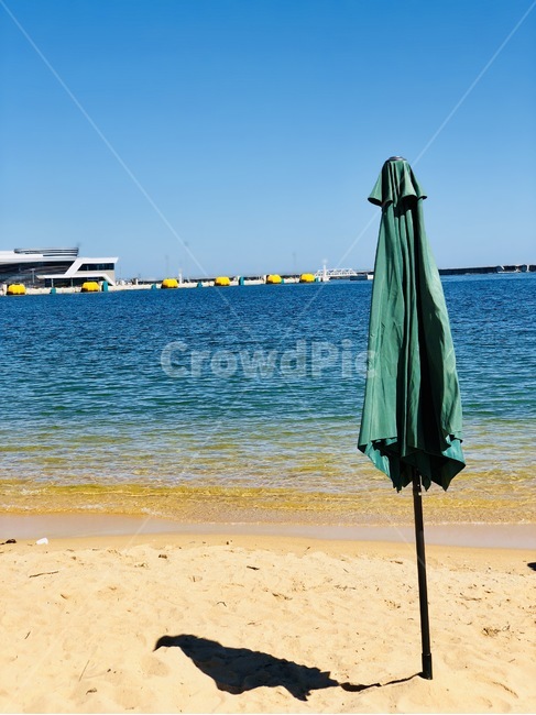 파라솔,해변,바다,속초,강원도,모래,하늘,자연,풍경,nature,landscape,해변,바다,beach,sea