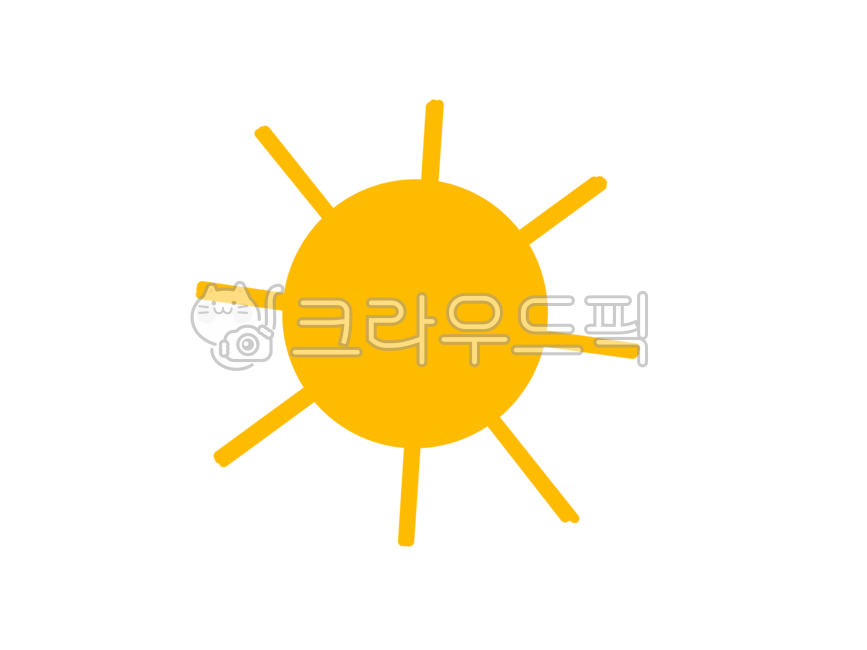 해, 해아이콘, 해일러스트, 해그림, sun, 사진,이미지,일러스트,캘리그라피 - JHSARAH작가