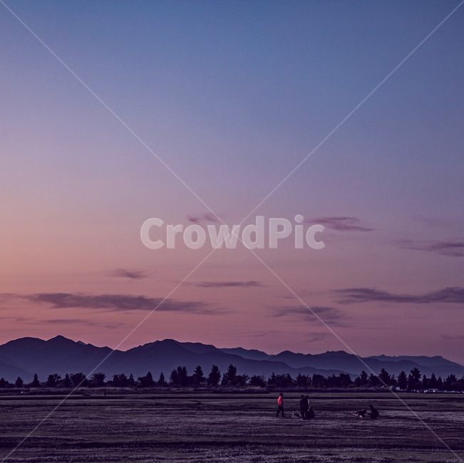 일몰,sunset,사상,삼락공원,해질녘