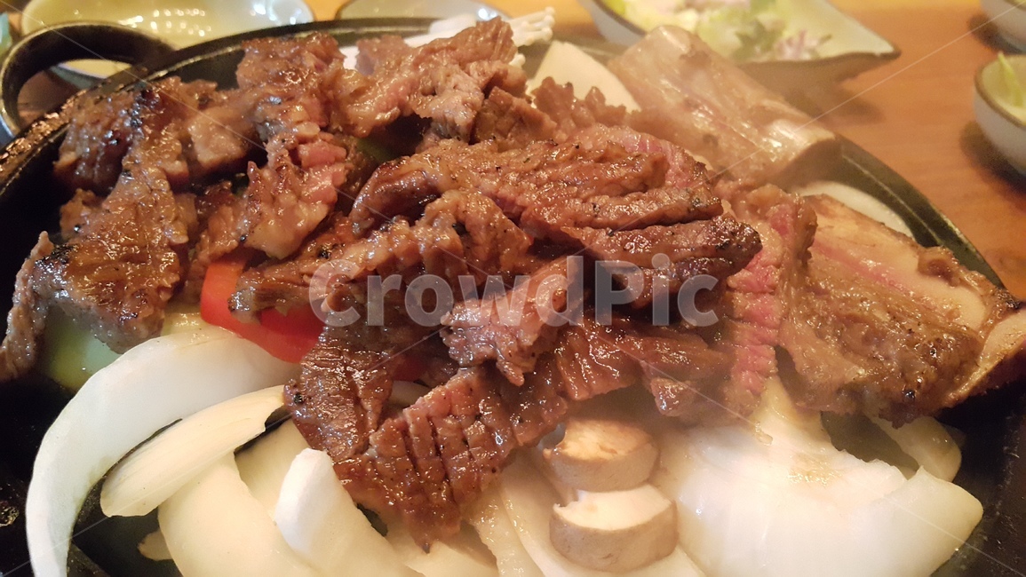 철판구이,석갈비,갈비,고기,소고기,술안주