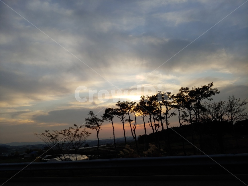 노을,석양,고속도로,redsky,dawn,일몰,sunset,자연