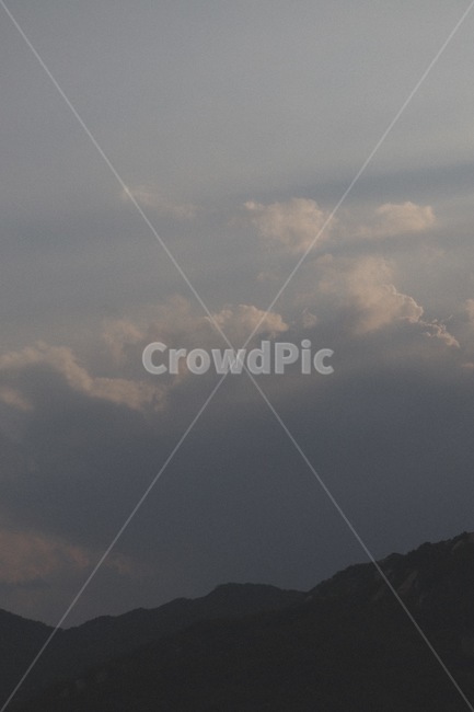 구름,하늘,산,풍경,자연,cloud,sky,mountain,light,ray,빛,햇빛,오후,landscape