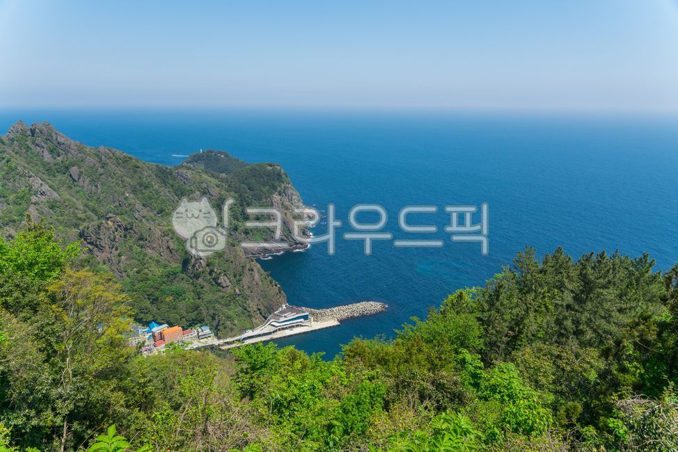 울릉도, 섬, 항구, nature, 자연, 사진,이미지,일러스트,캘리그라피 - 후암작가