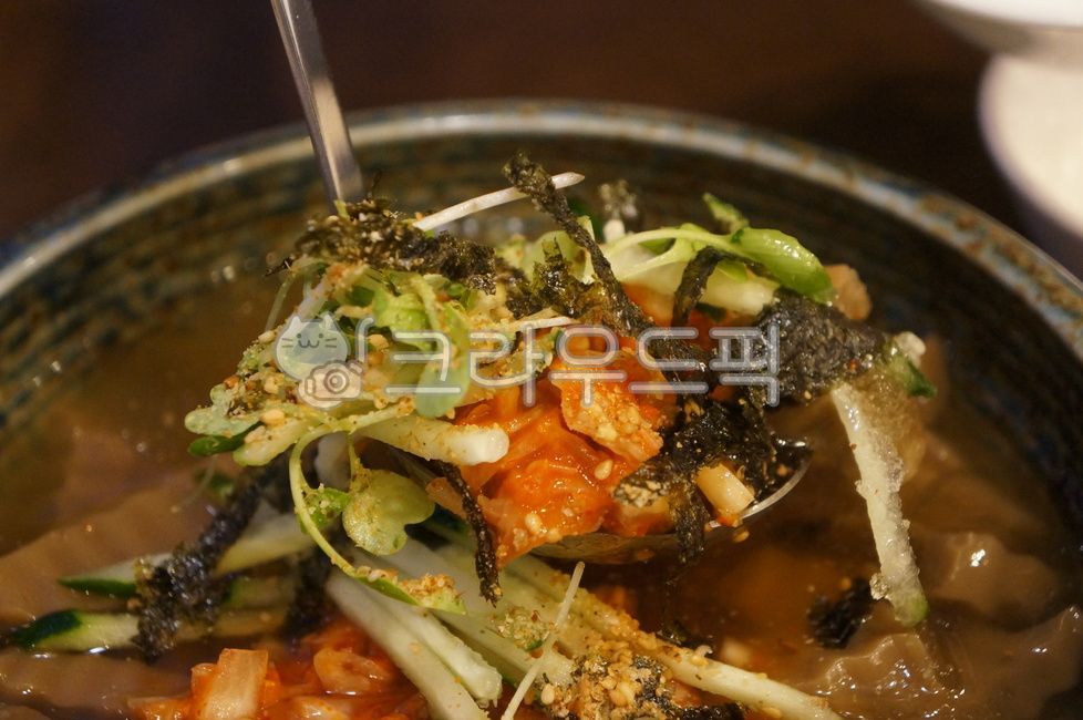 시원한묵사발,시원한여름음식,도토리묵,음식,식사