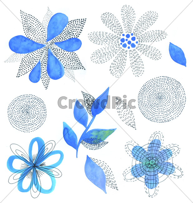 손그림,물감그림,봄,spring,springtime,handdrawing,watercolor,꽃,flower,bloom,blossom,나뭇잎,leaf,foliage,umbrage