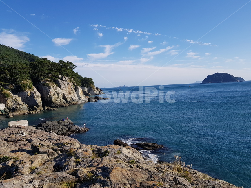 통영,연대도,통영바다,바다,하늘,자연,풍경,nature,landscape,promontory,곶,outdoors,옥외,cliff,낭떠러지