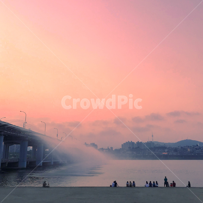 한강,반포한강공원,석양,노을,공원,도시,풍경,city,landscape,한국도시풍경,한국도시경관,korea cityscape,색깔,색상,색채,색감,color sense,color sensitivity,feeling of color,nature,자연