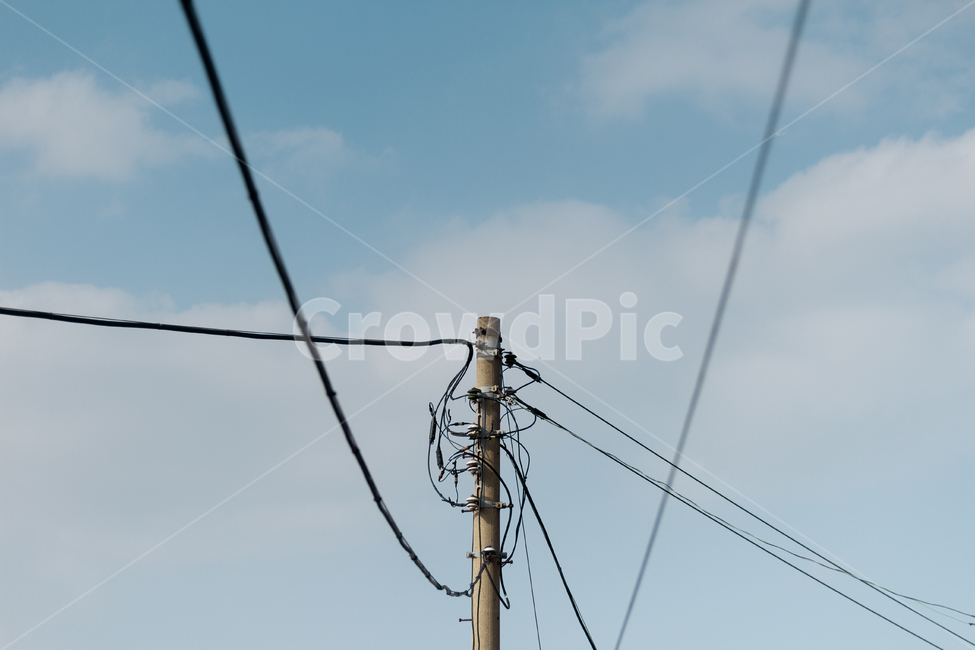 utilitypole,전신주,전봇대,풍경,전기줄