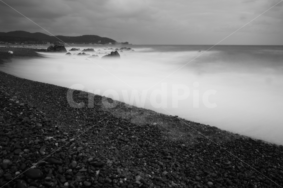 가을바다,장노출,흑백사진,추억,그리움,자연,풍경,nature,landscape,한국자연풍경,한국자연경관,korea nature landscape,해변,바다,beach,sea,흑백,모노톤,monochrome,black and white