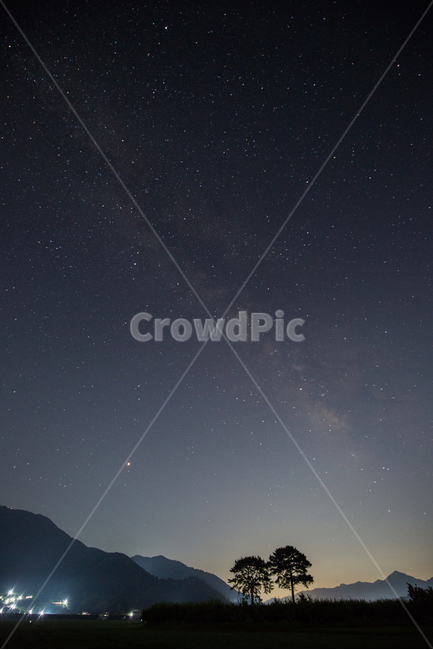 경남,하동,은학수,여름,밤,하늘,부부송,야경,밤,풍경,nightscape,night,landscape,nature,자연,outdoors,옥외