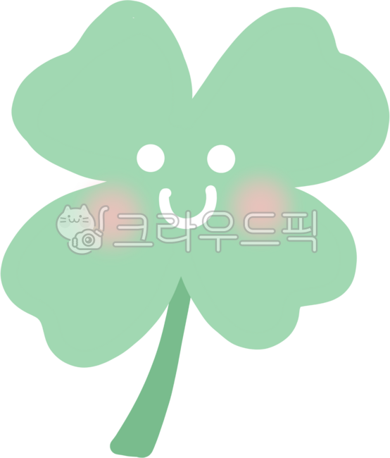 leaf of grass,four leaf clover,green leaves,luck,character leaf,smile
