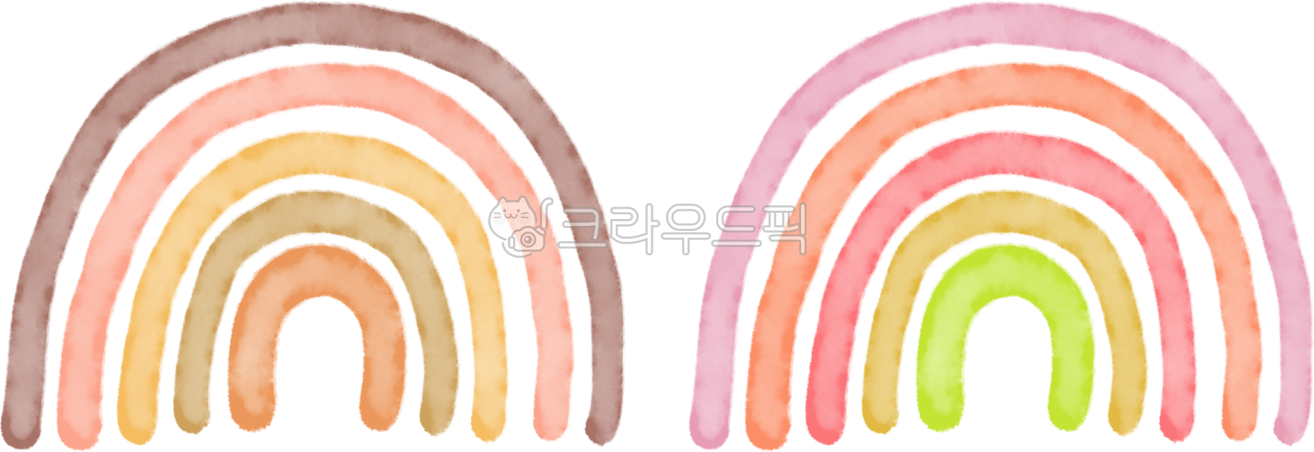 무지개,레인보우,수채화무지개,워터컬러무지개,워터컬러,수채화,rainbow,무지개일러스트
