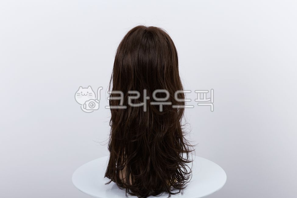 head,close up,hair,wig,mannequin,hair style,white background,still life,back,style