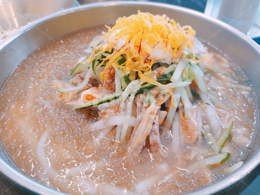 소고기,물냉면,진주냉면,물,먹방
