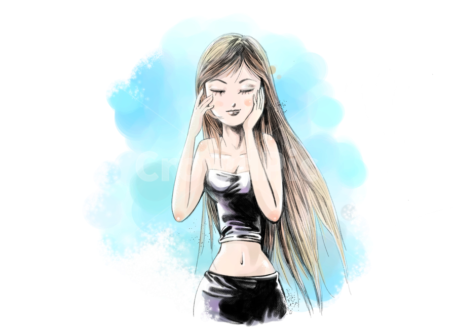 여성,여자,숙녀,레이디,아가씨,캐리어우먼,뷰티,세련,아름다움,아름답다,라이프스타일,라이프,스타일,생활,여성생활,여성미,미용,건강,꾸밈,몸매,다이어트,스토리텔링,매력,미인,미녀,삶,예쁜,젊은,관리,당당한,캐릭터,사람,휴먼,인간,인물,동작,감정,표정,표현,행동,느낌,상황,상황그림,상황컷,예쁜그림,페인터,회화,일러스트,일러스트레이션,핸드드로잉,드로잉,아트,만화,클립,클립아트,아트클립,삽화,그래픽,수채화,유화,파스텔,사색,명상,생각,그리움,상상,눈감음,생머리,휴식,마사지,요가,헬스,운동,바디케어,헬스케어,피부,감촉,체감,만족,미소,힐링,터치,섹시,화장,메이크업,여성,여자,woman,female,lady,그래픽,일러스트레이션,graphic,illustration