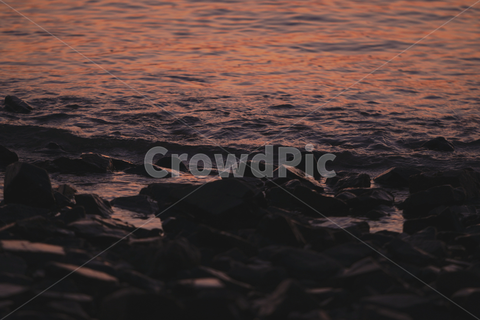 자연,바다,감성사진,자갈,돌,해질녘,해질녘바다,sea,nature,sunset