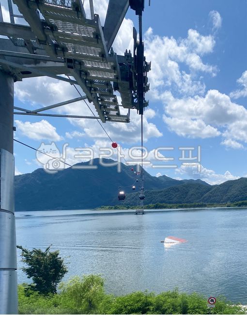 Chuncheon Cable Car,Soyang River,Chun Cheon,cable car,Uiam Lake,Samaksan Mountain