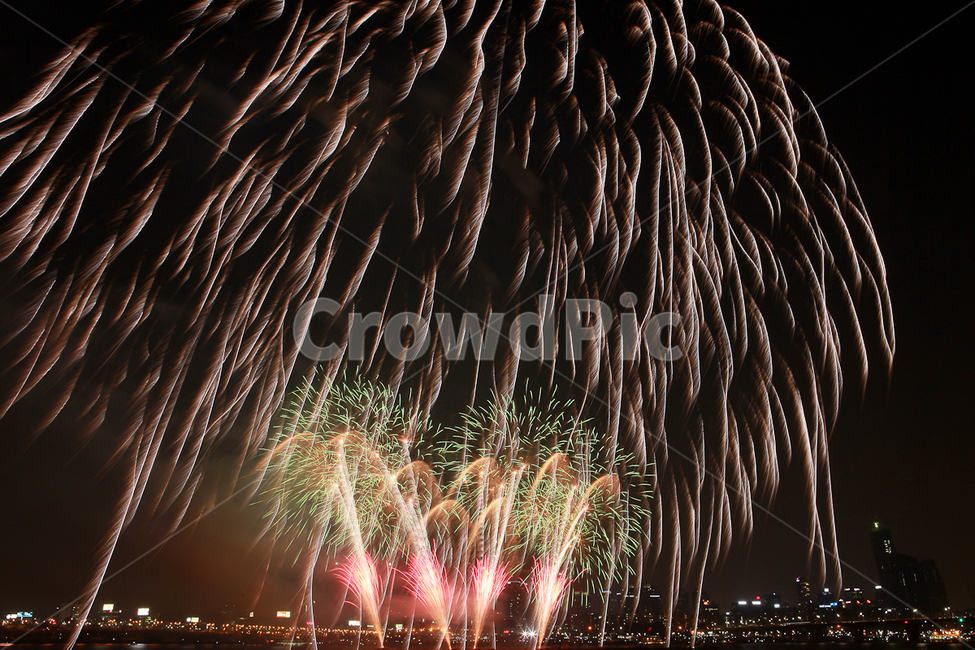 night view,Yeouido,Yeouido Fireworks,Fireworks,Han River
