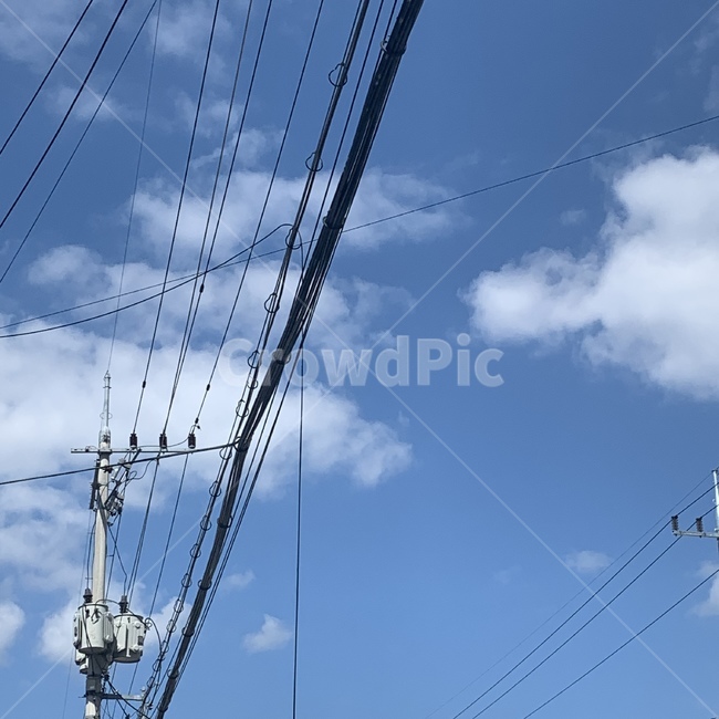 cable,케이블,powerlines,전력선,electrictransmissiontower,송전탑,하늘,구름,감성사진,자연,풍경,nature,landscape,power lines,electric transmission tower