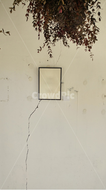 wall,벽,액자,전시,자국