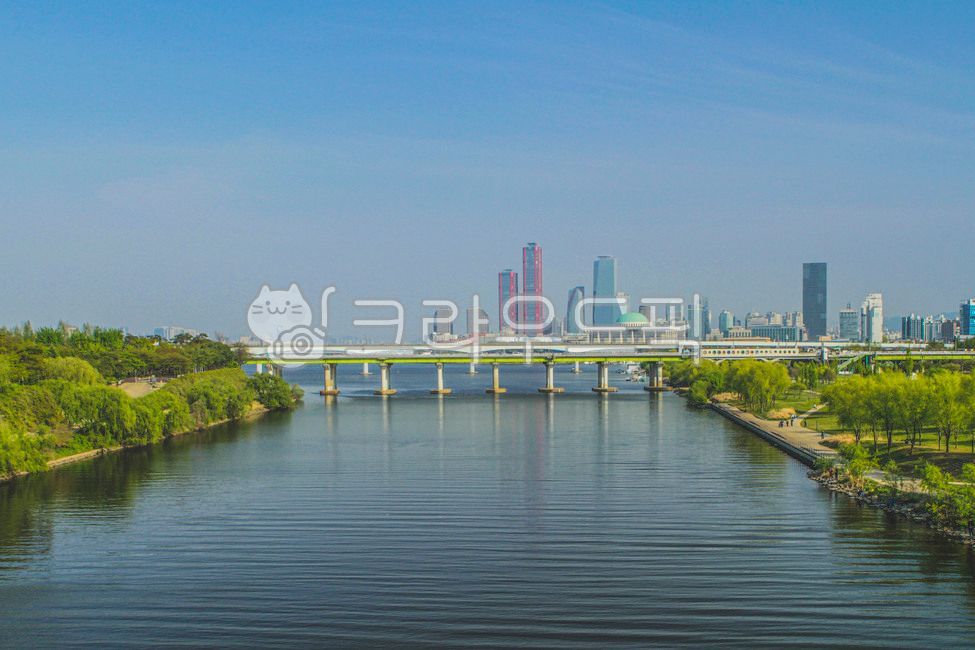 서울,한강,양화대교,국회의사당,선유도,선유도공원,선유교,건물,고층건물,다리,물,나무,식물,옥외,building,highrise,bridge,water,tree,plant,outdoors,도시,풍경,city,landscape