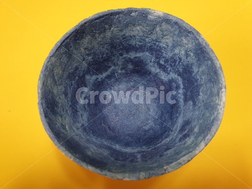 한지,닥종이,콩기름,노랑,파랑,blue,bowl,쪽