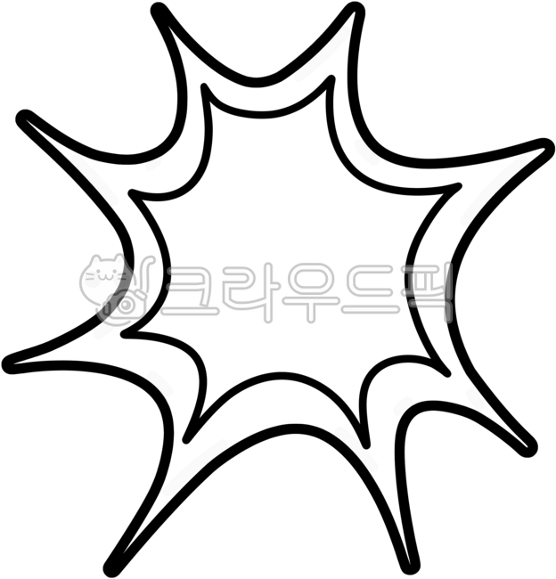 깜짝, 강조, 놀람, 헉, 중요, 사진,이미지,일러스트,캘리그라피 - 정재니작가
