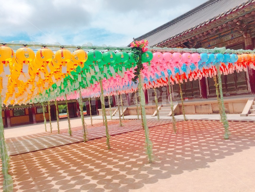 절,temple,color,색감,하늘,종교,신앙,religion,belief,faith