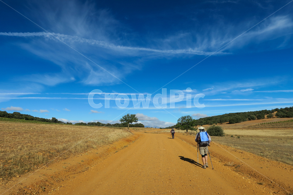도로,gravel,자갈,인간,person,사람,human,outdoors,옥외,grassland,field,들,목초지,스페인,spain,españa,산티아고순례길,순례길,산티아고,순례,pilgrim,peregrino,caminodesantiago,camino,순례자,nature,자연,길,road,way,dirtroad,흙길,풍경,landscape,아스토르가가는길,아스토르가,aastorga,toastorga,여행,휴가,traveling,vacation,trip