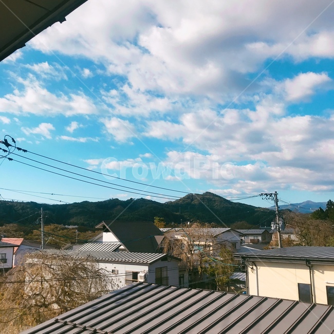 일본,아키타,하늘,구름,japan,akita,시골,마을,풍경,landscape,country,rural,town