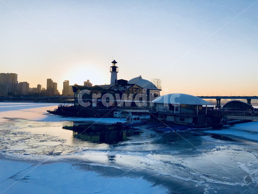 뚝섬한강공원,뚝섬,한강,공원,한강공원,해질녘,sunset,river,hangang,겨울,계절,winter,season,건축물,건물외관,exterior,building,structure,architecture,construction