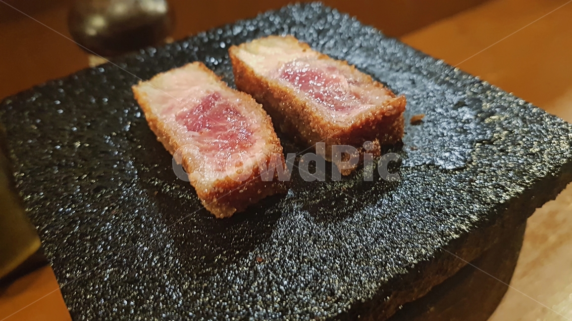 음식,규카츠,힐링,먹방,행복