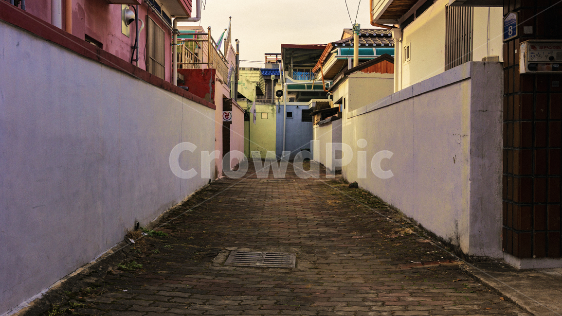 통로,backstreet,도로,골목,골목길,골목길,alley