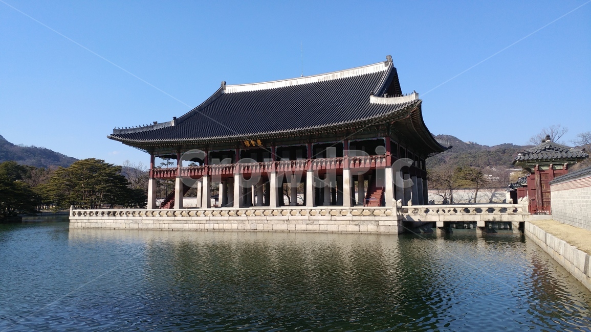 경복궁,경회루,한양,연회,조선,고궁