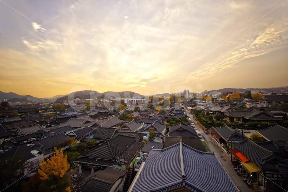 한옥마을,노을,전주,풍경,여행,한국전통,한국문화,korean traditional,korean culture,도시,풍경,city,landscape,nature,자연,outdoors,옥외,경치,scenery