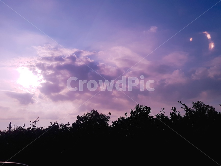 하늘,보라,해질녘,날씨,자연,옥외,outdoors,nature,weather,cloud,sky,자연,풍경,nature,landscape