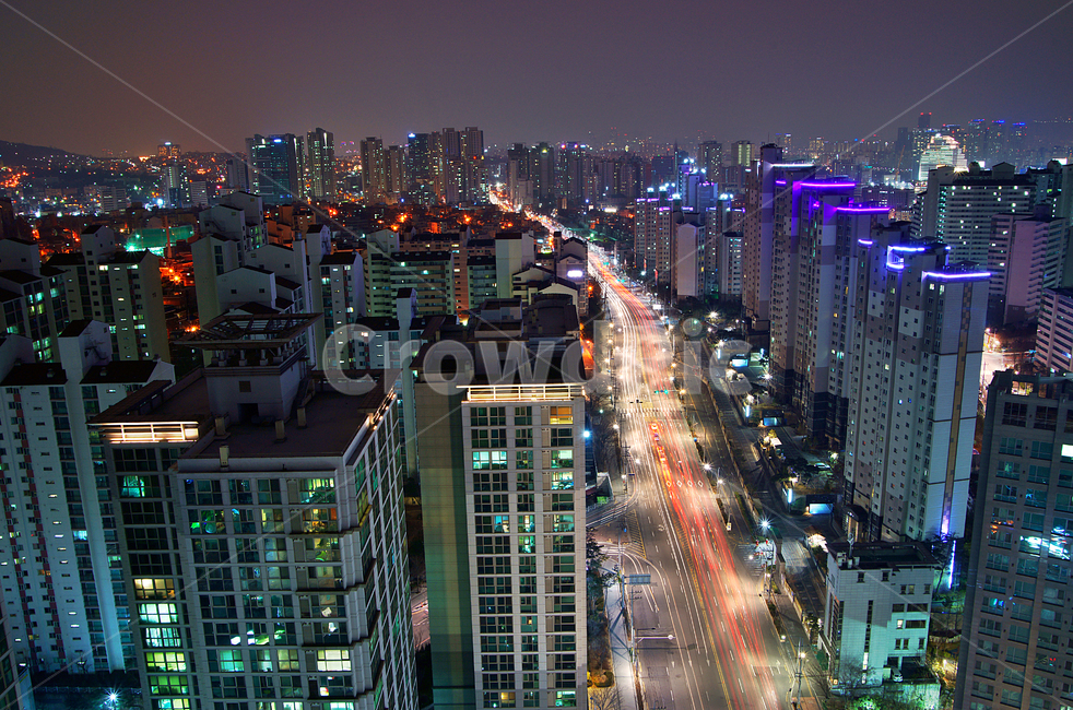도로,마포구,도심,야경,아파트촌,궤적,야경,밤,풍경,nightscape,night,landscape,도시,city,한국도시풍경,한국도시경관,korea cityscape,road,intersection,교차로