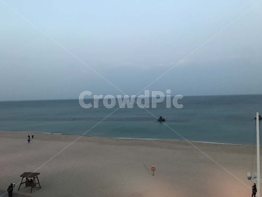 바다,구름,해변,파도,수평선