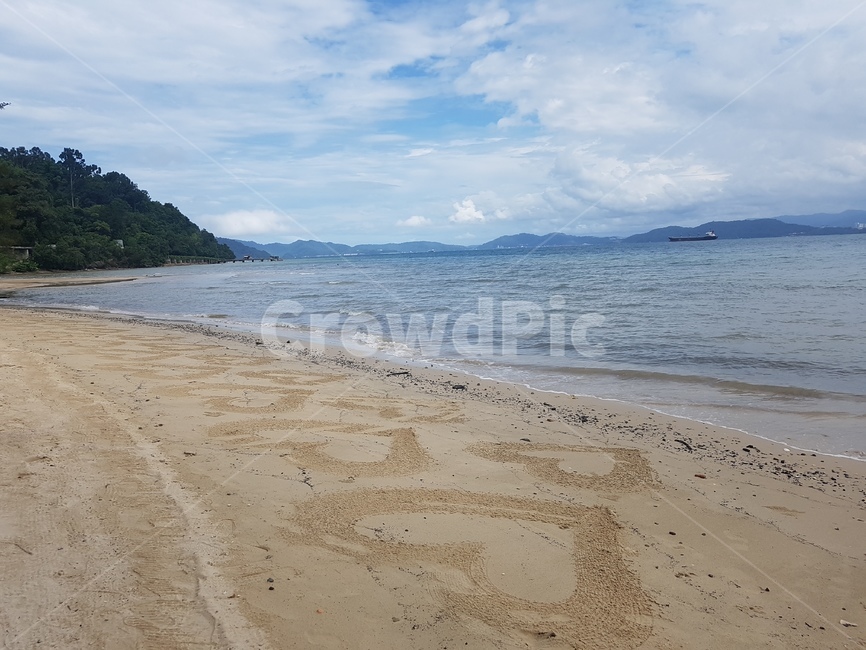 해변,바닷가,바다,하트,풍경,하늘,해변,바다,beach,sea