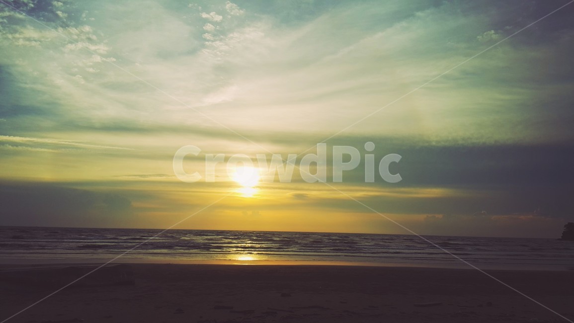 석양,일몰,구름,해변,노을,태양,하늘,붉은,따스한,적적한,자연,풍경,sunset,동남아,말레이시아,코타키나발루,자연,풍경,nature,landscape,outdoors,옥외,sunlight,햇빛,sky