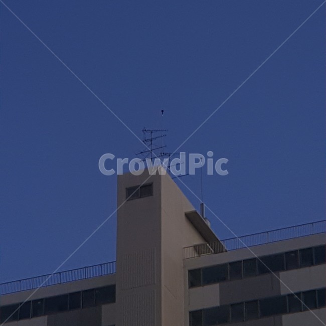 아파트,어둠,저녁,초저녁,늦저녁,안테나,서울,대한민국,apartment