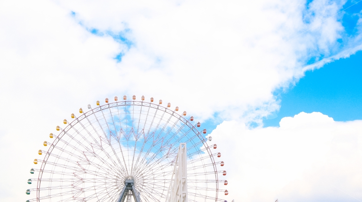 하늘,일본,감성,구름,여름,sky,japan,cloud,감성,sensible,feeling,놀이공원,놀이동산,놀이터,amusement park,playground