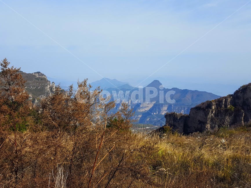 중국허난,자연,nature,mountain,산,봄,돌산